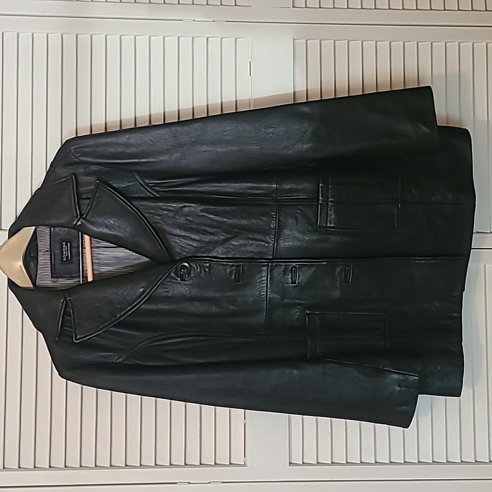 Sonoma Lambskin Leather Jacket